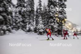 29.11.2020, Ruka, Finland (FIN): Johannes Hoesflot Klaebo (NOR) - FIS world cup cross-country, pursuit men, Ruka (FIN). www.nordicfocus.com. © Modica/NordicFocus. Every downloaded picture is fee-liable.