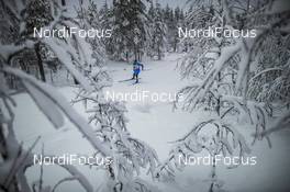 29.11.2020, Ruka, Finland (FIN): Richard Jouve (FRA) - FIS world cup cross-country, pursuit men, Ruka (FIN). www.nordicfocus.com. © Modica/NordicFocus. Every downloaded picture is fee-liable.