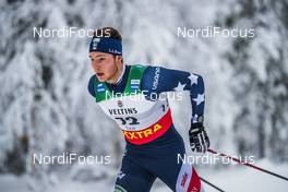 29.11.2020, Ruka, Finland (FIN): James Clinton Schoonmaker (USA) - FIS world cup cross-country, pursuit men, Ruka (FIN). www.nordicfocus.com. © Modica/NordicFocus. Every downloaded picture is fee-liable.