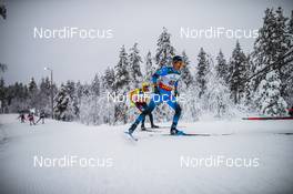 29.11.2020, Ruka, Finland (FIN): Clement Parisse (FRA) - FIS world cup cross-country, pursuit men, Ruka (FIN). www.nordicfocus.com. © Modica/NordicFocus. Every downloaded picture is fee-liable.
