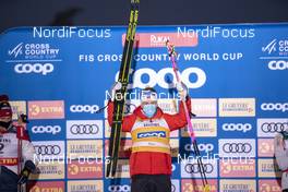 29.11.2020, Ruka, Finland (FIN): Johannes Hoesflot Klaebo (NOR) - FIS world cup cross-country, pursuit men, Ruka (FIN). www.nordicfocus.com. © Vianney Thibaut/NordicFocus. Every downloaded picture is fee-liable.