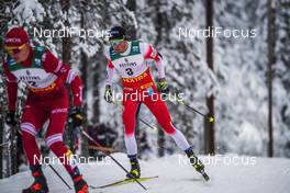 29.11.2020, Ruka, Finland (FIN): Emil Iversen (NOR) - FIS world cup cross-country, pursuit men, Ruka (FIN). www.nordicfocus.com. © Modica/NordicFocus. Every downloaded picture is fee-liable.