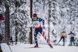 29.11.2020, Ruka, Finland (FIN): Scott Patterson (USA) - FIS world cup cross-country, pursuit men, Ruka (FIN). www.nordicfocus.com. © Modica/NordicFocus. Every downloaded picture is fee-liable.