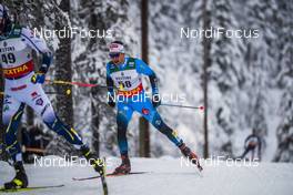 29.11.2020, Ruka, Finland (FIN): Adrien Backscheider (FRA) - FIS world cup cross-country, pursuit men, Ruka (FIN). www.nordicfocus.com. © Modica/NordicFocus. Every downloaded picture is fee-liable.
