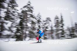 29.11.2020, Ruka, Finland (FIN): Valentin Chauvin (FRA) - FIS world cup cross-country, pursuit men, Ruka (FIN). www.nordicfocus.com. © Modica/NordicFocus. Every downloaded picture is fee-liable.