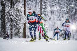 29.11.2020, Ruka, Finland (FIN): Kevin Bolger (USA) - FIS world cup cross-country, pursuit men, Ruka (FIN). www.nordicfocus.com. © Modica/NordicFocus. Every downloaded picture is fee-liable.