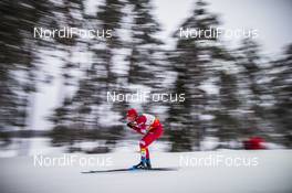 29.11.2020, Ruka, Finland (FIN): Ilia Poroshkin (RUS) - FIS world cup cross-country, pursuit men, Ruka (FIN). www.nordicfocus.com. © Modica/NordicFocus. Every downloaded picture is fee-liable.