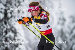 29.11.2020, Ruka, Finland (FIN): Teresa Stadlober (AUT) - FIS world cup cross-country, pursuit women, Ruka (FIN). www.nordicfocus.com. © Modica/NordicFocus. Every downloaded picture is fee-liable.