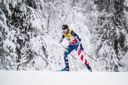 29.11.2020, Ruka, Finland (FIN): Sophie Caldwell Hamilton (USA) - FIS world cup cross-country, pursuit women, Ruka (FIN). www.nordicfocus.com. © Modica/NordicFocus. Every downloaded picture is fee-liable.
