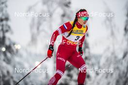 29.11.2020, Ruka, Finland (FIN): Natalia Nepryaeva (RUS) - FIS world cup cross-country, pursuit women, Ruka (FIN). www.nordicfocus.com. © Modica/NordicFocus. Every downloaded picture is fee-liable.