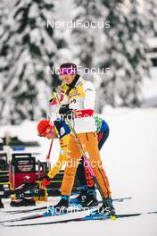 29.11.2020, Ruka, Finland (FIN): Sofie Krehl (GER) - FIS world cup cross-country, training, Ruka (FIN). www.nordicfocus.com. © Modica/NordicFocus. Every downloaded picture is fee-liable.
