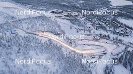 26.11.2020, Ruka, Finland (FIN): Aerial view of Ruka Ski Stadium   - FIS world cup cross-country, training, Ruka (FIN). www.nordicfocus.com. © Modica/NordicFocus. Every downloaded picture is fee-liable.