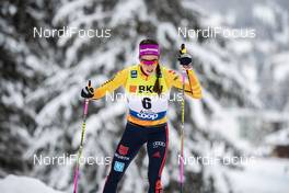 13.12.2020, Davos, Switzerland (SUI): Sofie Krehl (GER) - FIS world cup cross-country, 10km women, Davos (SUI). www.nordicfocus.com. © Modica/NordicFocus. Every downloaded picture is fee-liable.