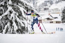 13.12.2020, Davos, Switzerland (SUI): Caitlin Patterson (USA) - FIS world cup cross-country, 10km women, Davos (SUI). www.nordicfocus.com. © Modica/NordicFocus. Every downloaded picture is fee-liable.