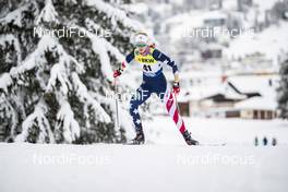 13.12.2020, Davos, Switzerland (SUI): Hailey Swirbul (USA) - FIS world cup cross-country, 10km women, Davos (SUI). www.nordicfocus.com. © Modica/NordicFocus. Every downloaded picture is fee-liable.