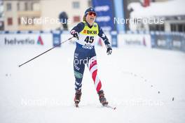 13.12.2020, Davos, Switzerland (SUI): Rosie Brennan (USA) - FIS world cup cross-country, 10km women, Davos (SUI). www.nordicfocus.com. © Modica/NordicFocus. Every downloaded picture is fee-liable.