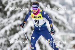 13.12.2020, Davos, Switzerland (SUI): Elisa Brocard (ITA) - FIS world cup cross-country, 10km women, Davos (SUI). www.nordicfocus.com. © Modica/NordicFocus. Every downloaded picture is fee-liable.