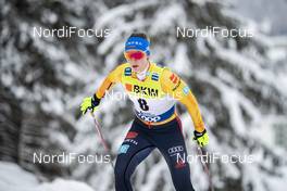 13.12.2020, Davos, Switzerland (SUI): Nadine Herrmann (GER) - FIS world cup cross-country, 10km women, Davos (SUI). www.nordicfocus.com. © Modica/NordicFocus. Every downloaded picture is fee-liable.