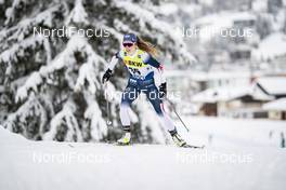 13.12.2020, Davos, Switzerland (SUI): Patricija Eiduka (LAT) - FIS world cup cross-country, 10km women, Davos (SUI). www.nordicfocus.com. © Modica/NordicFocus. Every downloaded picture is fee-liable.