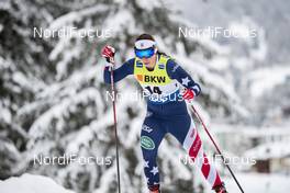 13.12.2020, Davos, Switzerland (SUI): Julia Kern (USA) - FIS world cup cross-country, 10km women, Davos (SUI). www.nordicfocus.com. © Modica/NordicFocus. Every downloaded picture is fee-liable.