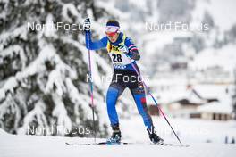 13.12.2020, Davos, Switzerland (SUI): Karen Chanloung (THA) - FIS world cup cross-country, 10km women, Davos (SUI). www.nordicfocus.com. © Modica/NordicFocus. Every downloaded picture is fee-liable.