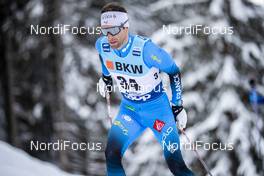 13.12.2020, Davos, Switzerland (SUI): Jean Marc Gaillard (FRA) - FIS world cup cross-country, 15km men, Davos (SUI). www.nordicfocus.com. © Modica/NordicFocus. Every downloaded picture is fee-liable.