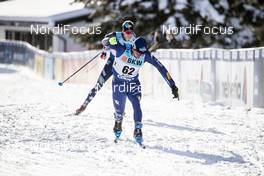 13.12.2020, Davos, Switzerland (SUI): Francesco De Fabiani (ITA) - FIS world cup cross-country, 15km men, Davos (SUI). www.nordicfocus.com. © Modica/NordicFocus. Every downloaded picture is fee-liable.