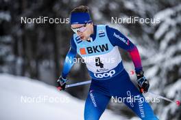 13.12.2020, Davos, Switzerland (SUI): Erwan Kaeser (SUI) - FIS world cup cross-country, 15km men, Davos (SUI). www.nordicfocus.com. © Modica/NordicFocus. Every downloaded picture is fee-liable.