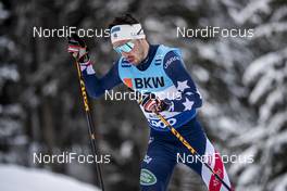 13.12.2020, Davos, Switzerland (SUI): Ian Torchia (USA) - FIS world cup cross-country, 15km men, Davos (SUI). www.nordicfocus.com. © Modica/NordicFocus. Every downloaded picture is fee-liable.