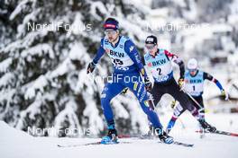 13.12.2020, Davos, Switzerland (SUI): Simone Dapra (ITA) - FIS world cup cross-country, 15km men, Davos (SUI). www.nordicfocus.com. © Modica/NordicFocus. Every downloaded picture is fee-liable.