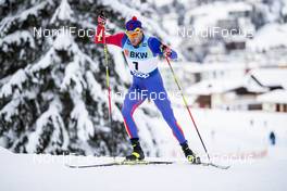 13.12.2020, Davos, Switzerland (SUI): Petrica Hogiu (ROU) - FIS world cup cross-country, 15km men, Davos (SUI). www.nordicfocus.com. © Modica/NordicFocus. Every downloaded picture is fee-liable.