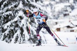 13.12.2020, Davos, Switzerland (SUI): Bernhard Flaschberger (AUT) - FIS world cup cross-country, 15km men, Davos (SUI). www.nordicfocus.com. © Modica/NordicFocus. Every downloaded picture is fee-liable.