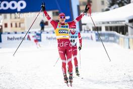 13.12.2020, Davos, Switzerland (SUI): Alexander Bolshunov (RUS) - FIS world cup cross-country, 15km men, Davos (SUI). www.nordicfocus.com. © Modica/NordicFocus. Every downloaded picture is fee-liable.