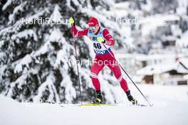 13.12.2020, Davos, Switzerland (SUI): Andrey Melnichenko (RUS) - FIS world cup cross-country, 15km men, Davos (SUI). www.nordicfocus.com. © Modica/NordicFocus. Every downloaded picture is fee-liable.