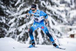 13.12.2020, Davos, Switzerland (SUI): Clement Parisse (FRA) - FIS world cup cross-country, 15km men, Davos (SUI). www.nordicfocus.com. © Modica/NordicFocus. Every downloaded picture is fee-liable.