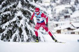 13.12.2020, Davos, Switzerland (SUI): Alexey Chervotkin (RUS) - FIS world cup cross-country, 15km men, Davos (SUI). www.nordicfocus.com. © Modica/NordicFocus. Every downloaded picture is fee-liable.