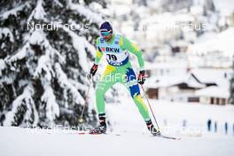 13.12.2020, Davos, Switzerland (SUI): Steve Hiestand (BRA) - FIS world cup cross-country, 15km men, Davos (SUI). www.nordicfocus.com. © Modica/NordicFocus. Every downloaded picture is fee-liable.