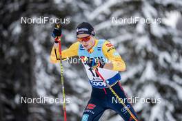 13.12.2020, Davos, Switzerland (SUI): Friedrich Moch (GER) - FIS world cup cross-country, 15km men, Davos (SUI). www.nordicfocus.com. © Modica/NordicFocus. Every downloaded picture is fee-liable.