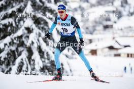 13.12.2020, Davos, Switzerland (SUI): Candide Pralong (SUI) - FIS world cup cross-country, 15km men, Davos (SUI). www.nordicfocus.com. © Modica/NordicFocus. Every downloaded picture is fee-liable.