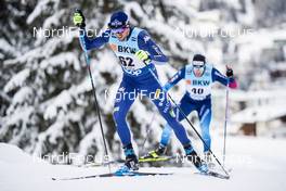 13.12.2020, Davos, Switzerland (SUI): Francesco De Fabiani (ITA) - FIS world cup cross-country, 15km men, Davos (SUI). www.nordicfocus.com. © Modica/NordicFocus. Every downloaded picture is fee-liable.
