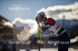 13.12.2020, Davos, Switzerland (SUI): Andrew Young (GBR) - FIS world cup cross-country, 15km men, Davos (SUI). www.nordicfocus.com. © Modica/NordicFocus. Every downloaded picture is fee-liable.