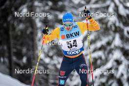 13.12.2020, Davos, Switzerland (SUI): Lucas Boegl (GER) - FIS world cup cross-country, 15km men, Davos (SUI). www.nordicfocus.com. © Modica/NordicFocus. Every downloaded picture is fee-liable.
