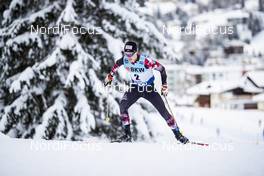 13.12.2020, Davos, Switzerland (SUI): Mika Vermeulen (AUT) - FIS world cup cross-country, 15km men, Davos (SUI). www.nordicfocus.com. © Modica/NordicFocus. Every downloaded picture is fee-liable.