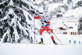 13.12.2020, Davos, Switzerland (SUI): Dominik Bury (POL) - FIS world cup cross-country, 15km men, Davos (SUI). www.nordicfocus.com. © Modica/NordicFocus. Every downloaded picture is fee-liable.