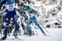 13.12.2020, Davos, Switzerland (SUI): Seve De Campo (AUS) - FIS world cup cross-country, 15km men, Davos (SUI). www.nordicfocus.com. © Modica/NordicFocus. Every downloaded picture is fee-liable.