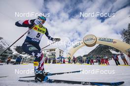 12.12.2020, Davos, Switzerland (SUI): Jessie Diggins (USA) - FIS world cup cross-country, individual sprint, Davos (SUI). www.nordicfocus.com. © Modica/NordicFocus. Every downloaded picture is fee-liable.