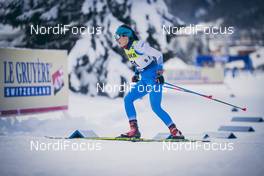 12.12.2020, Davos, Switzerland (SUI): Maria Ntanou (GRE) - FIS world cup cross-country, individual sprint, Davos (SUI). www.nordicfocus.com. © Modica/NordicFocus. Every downloaded picture is fee-liable.