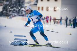 12.12.2020, Davos, Switzerland (SUI): Lucas Chanavat (FRA) - FIS world cup cross-country, individual sprint, Davos (SUI). www.nordicfocus.com. © Modica/NordicFocus. Every downloaded picture is fee-liable.