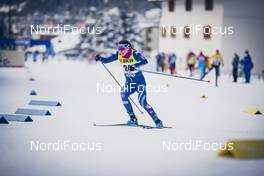 12.12.2020, Davos, Switzerland (SUI): Elisa Brocard (ITA) - FIS world cup cross-country, individual sprint, Davos (SUI). www.nordicfocus.com. © Modica/NordicFocus. Every downloaded picture is fee-liable.
