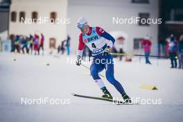 12.12.2020, Davos, Switzerland (SUI): Andrew Young (GBR) - FIS world cup cross-country, individual sprint, Davos (SUI). www.nordicfocus.com. © Modica/NordicFocus. Every downloaded picture is fee-liable.